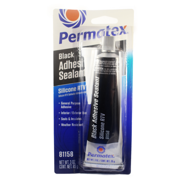Permatex® 16BR Sellador RTV de silicona negra No. 81158