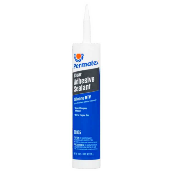 Permatex® 66C Silicón RTV Transparente No. 80855