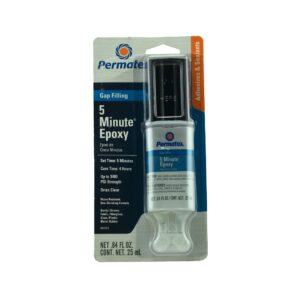 Permatex ® Epoxi de 5 Minutos en Gel , Jeringa doble de 25 ML, #84101