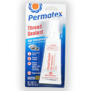 Permatex ®59235 Sellador de Roscas para Alta Temperatura Tubo de 50 ML, en cartón