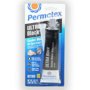 Permatex ® 82180 Ultra Black Fabricante de Juntas de Silicona RTV de Máxima Resistencia al Aceite, Seguro para Sensores y No Corrosivo, Para Aplicaciones de Alta Flexibilidad y Resistentes al Aceite 3
